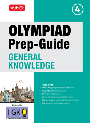 MTG Olympiad Prep-Guide Class 4 General Knowledge (IGKO) - Detailed Theory with Pictures & Chapterwise Previous Years Questions For SOF 2025-26 Exam(Paperback, MTG Editorial Board)