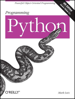 Programming Python: Powerful Object-Oriented Programming(Paperback, Lutz Mark)