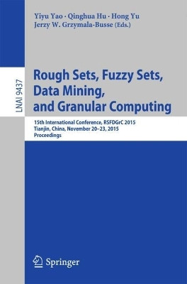 Rough Sets, Fuzzy Sets, Data Mining, and Granular Computing(English, Paperback, unknown)