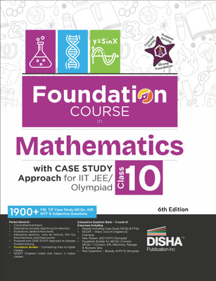 Foundation Course in Mathematics for Jee/ Olympiad Class 10 with Case Study Approach(English, Paperback, unknown)