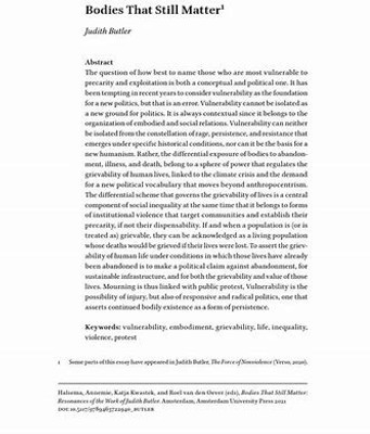 Bodies That Still Matter(English, Electronic book text, unknown)