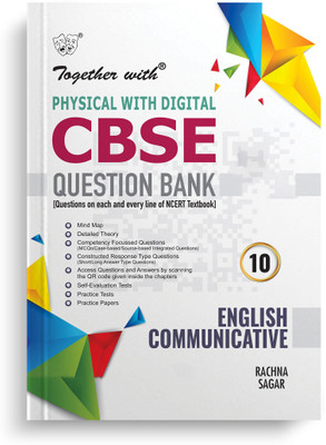 Together with CBSE Question Bank Class 10 English Communicative Physical with Digital Exam 2025-26(Paperback, Rachna Sagar)