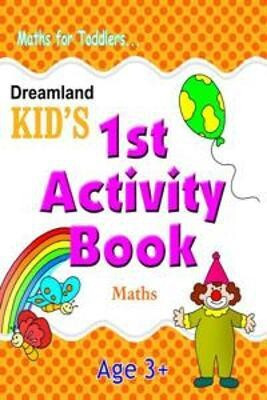 Kid's 1st Activity Book - Maths  - Kids Activity Book - Early Learning - Math Activities for Children, Addition and Subtraction for Kid, Counting - Activities for Nursery, Pre-School Children(English, Paperback, Chawla Aman)