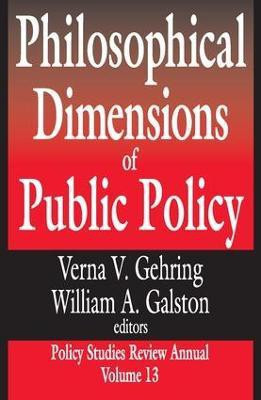 Philosophical Dimensions of Public Policy(English, Paperback, unknown)