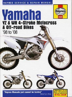 Yamaha YZ & WR 4-stroke Motocross Bikes (98 - 08) Haynes Repair Manual(English, Paperback, Haynes Publishing)