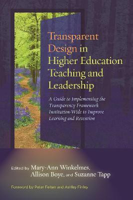 Transparent Design in Higher Education Teaching and Leadership(English, Electronic book text, unknown)