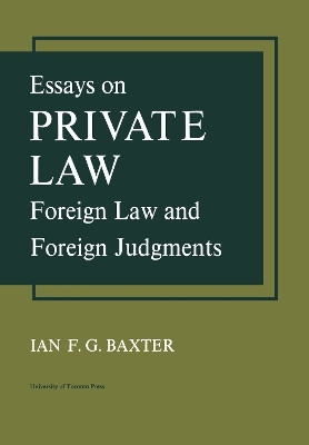 Essays on Private Law(English, Electronic book text, Baxter Ian)