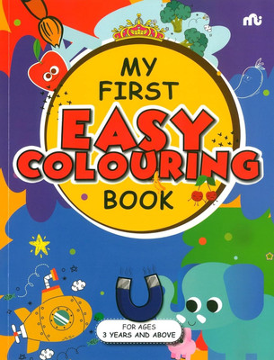 My First Easy Colouring Book(Paperback, Moonstone, Rupa Publications India)
