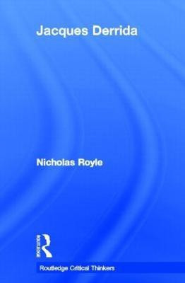 Jacques Derrida(English, Hardcover, Royle Nicholas)