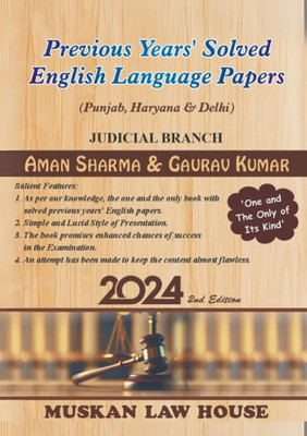Previous Years’ Solved 
English Language Papers(Paperback, Gaurav Kumar, Aman Sharma)