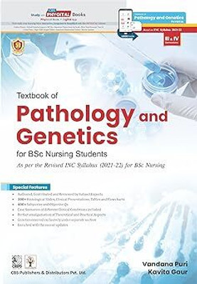 Textbook Of Pathology And Genetics (Bsc Nursing Students 3 & 4 Semesters)(Paperback, Dr Vandana Puri, Dr Kavita Gaur)