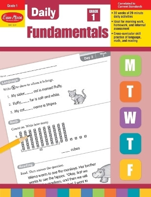 Daily Fundamentals, Grade 1 Teacher Edition(English, Paperback, Evan-Moor Educational Publishers)