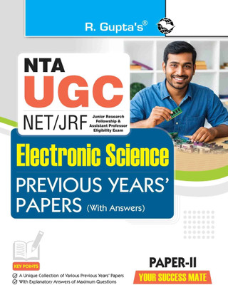 NTA-UGC-NET/JRF: Electronic Science (Paper II) Previous Years' Papers(English, Paperback, RPH Editorial Board)