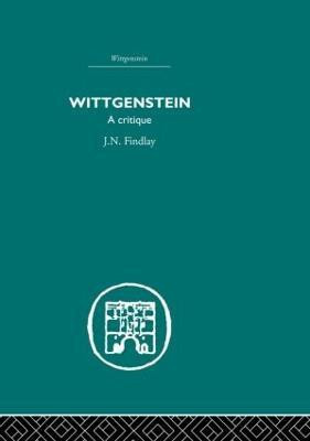 Wittgenstein(English, Paperback, Findlay J.N.)