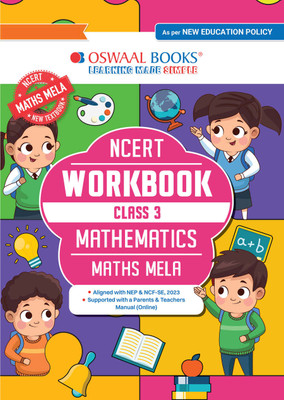 Oswaal NCERT Workbook Class-3 Mathematics (Maths-Mela)(Paperback, Oswaal Editorial Board)