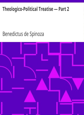 Theologico-Political Treatise â€” Part 2 by Benedictus de Spinoza (MB990) Reprint Edition by Mondal Books(Paperback, Benedictus de Spinoza)