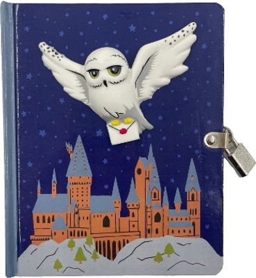 Harry Potter: Hedwig Squishy Lock & Key Diary(English, Hardcover, Insight Editions)