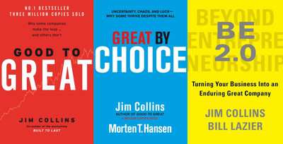 Good to Great + Great by Choice + BE 2.0(Paperback, Collins Jim)