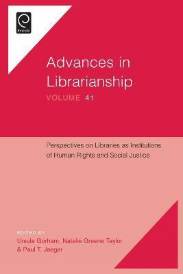 Perspectives on Libraries as Institutions of Human Rights and Social Justice(English, Hardcover, unknown)
