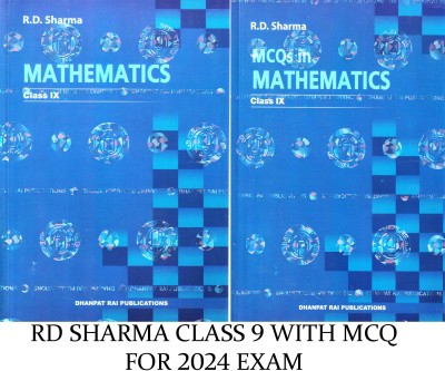 RD SHARMA MATHEMATICS FOR CLASS 9TH CBSE 2024 EDITION(BOOKS, R D SHARMA, R.D. SHARMA)