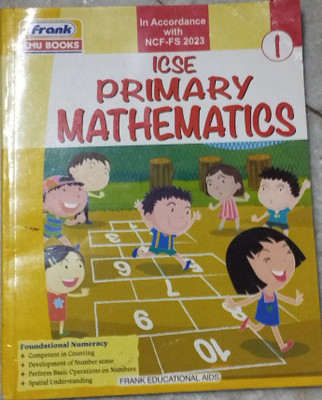 Frank Emu Icse Primary Mathematics Class 1(Paperback, P. Joseph)