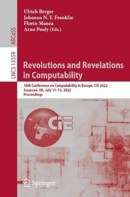 Revolutions and Revelations in Computability(English, Paperback, unknown)