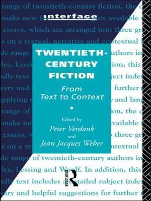 Twentieth-Century Fiction(English, Paperback, Verdonk Peter)