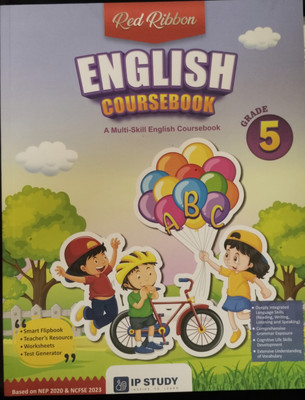 Red Ribbon English Coursebook Grade 5(Paperback, Soma Dutta, Divyanshu Gupta)