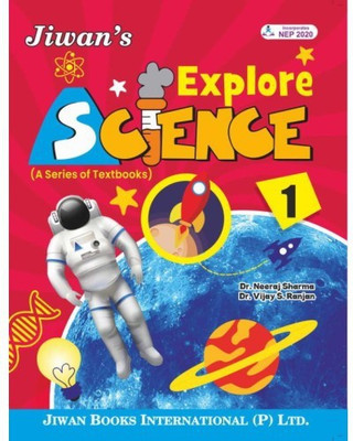 Jiwan's Explore Science is a creative tools that aims at developing a lifelong relationship of the learner with the subject. The series is a step towards exploration and satisfaction of the learner's curiosity. Planned as an easy to follow textbook, the series works in compliance with the prescribed Jiwan's Explore Science is a creative tools that aims at developing a lifelong relationship of the learner with the subject. The series is a step towards exploration and satisfaction of the learner's curiosity. Planned as an easy to follow textbook, the series works in compliance with the prescribed