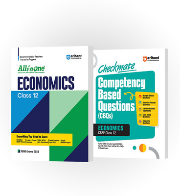 All in One and Checkmate Economics Class 12th (Editioni)(English, Hardcover, unknown)