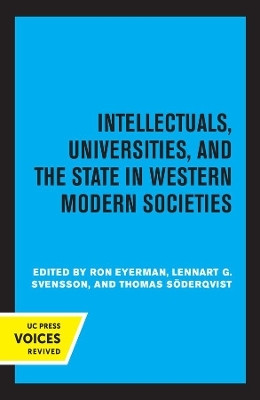Intellectuals, Universities, and the State in Western Modern Societies(English, Hardcover, unknown)