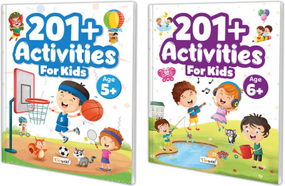 201 Activity Book for Kids for Age 5 and 6(English, Hardcover, unknown)