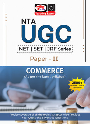 Nta UGC-Net/Set/Jrf (Paper-II): Commerce (Edition1)(English, Hardcover, unknown)