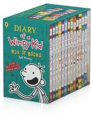 Diary of a Wimpy Kid Box Set - Books 1 - Paperback – Box set, 15 November 2021
by Jeff Kinney (Author)(Paperback, Jeff Kinney)