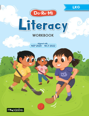 Moonshine DO-RE-MI LKG English Literacy Workbook – Fun Reading, Writing & Phonics Activities for Preschool & Kindergarten Kids | Early Learning Alphabet, Vocabulary & Tracing (Ages 3–5 Years, Level 2)(Paperback, Moonshine Education)