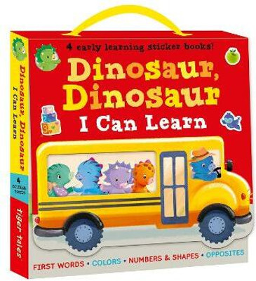 Dinosaur, Dinosaur I Can Learn 4-Book Boxed Set with Stickers(English, Paperback, Craven Villetta)