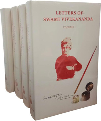 Letters of Swami Vivekananda, Complete Collection, Revised and Enlarged Edition, 4 Volumes Set(Hardcover, SWAMI VIVEKANANDA)