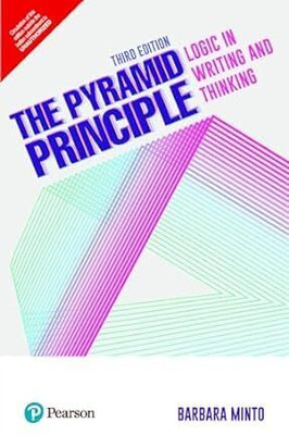 the pyramid principle(Paperback, Minto Barbara)