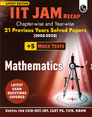 PW IIT JAM Recap 21 Years Solved Papers Mathematics PYQs (2025-2005)(Paperback, PW)