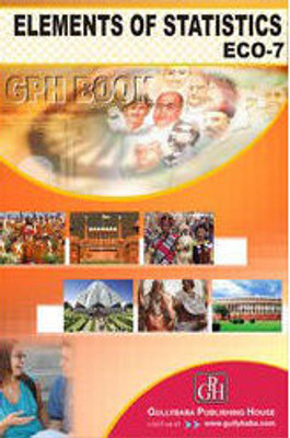 Gullybaba IGNOU 2nd Year B.COM (Latest Edition) ECO-7 Elements Of Statistics in English IGNOU Help Book with Solved Previous Year's Question Papers and Important Exam Notes(English, Hardcover, Vimal Kumar Sharma) Gullybaba IGNOU 2nd Year B.COM (Latest Edition) ECO-7 Elements Of Statistics in English IGNOU Help Book with Solved Previous Year's Question Papers and Important Exam Notes(English, Hardcover, Vimal Kumar Sharma)