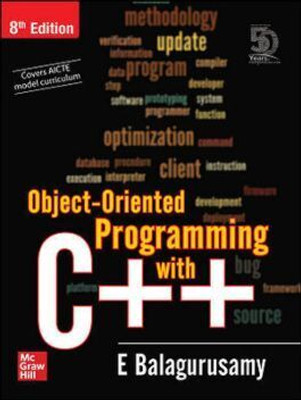 Object Oriented Programming with C++ | 8th Edition, E.Balagurusamy  - Object Oriented Programming with C++ | 8th Edition By E.Balagurusamy(Paperback, E Balagurusamy)
