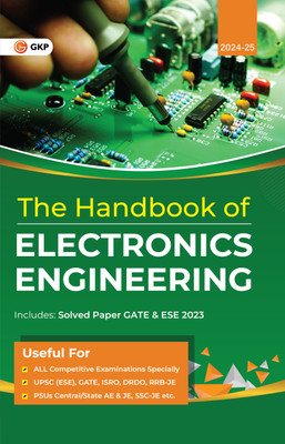 GKP Hand Book 2024 : Electronics Engineering (Includes GATE & ESE previous years solved paper of 2023)(Paperback, G.K. Publications (P) Ltd.)