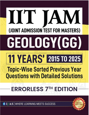 IIT JAM Geology  - 2026 PYQ Book | Previous Year Solved Papers 11 Years' (2015 to 2025) Topic Wise Sorted with Detailed Solutions | Best Seller PYQ Previous Year Question Paper Book for IIT JAM, CUET PG and GATE Examinations in India | IFAS Publications(Paperback, IFAS Publications)
