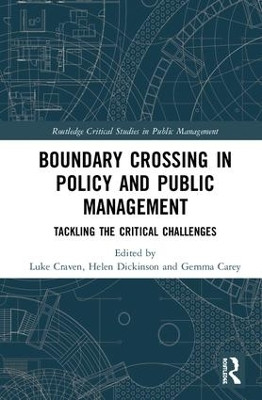 Crossing Boundaries in Public Policy and Management(English, Hardcover, unknown)