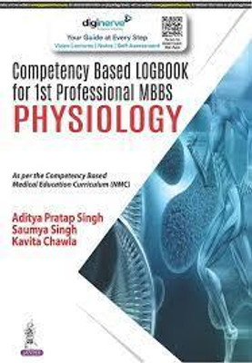 Competency Based Logbook for 1st Professional MBBS Physiology(English, Paperback, Singh Aditya Pratap)