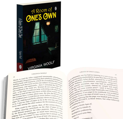 A Room of One’s Own (Paperback) :- visionary women’s manifesto, literary philosophy classic, gender equality discourse, timeless essay collection, inspiring world literature(Paperback, Virginia Woolf)