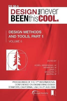 Proceedings of ICED'09, Volume 5, Design Methods and Tools, Part 1(English, Paperback, unknown)