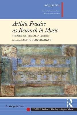 Artistic Practice as Research in Music: Theory, Criticism, Practice(English, Hardcover, unknown)