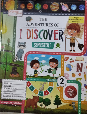 The adventures of i discover class 2 semester 1(Paperback, V. Venugopal rao)
