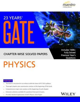 Gate Physics Chapter-Wise Solved Papers (2000-2023)(English, Paperback, Gupta Aishwarya)